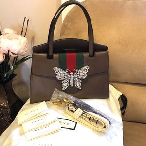 Gucci Totem Bag (with big Crystal butterfly 🦋)